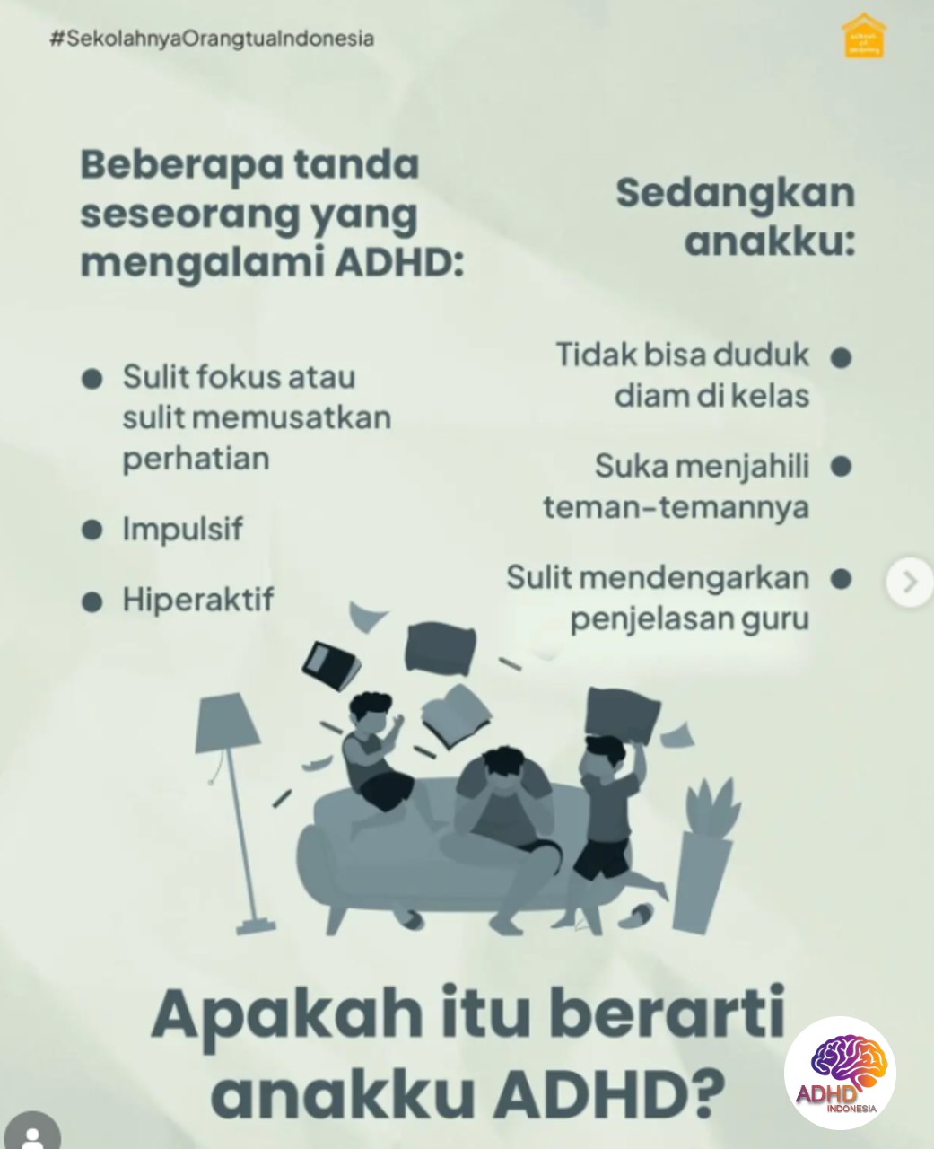 Ciri dan Gejala ADHD pada Anak Usia Dini di Kota Probolinggo