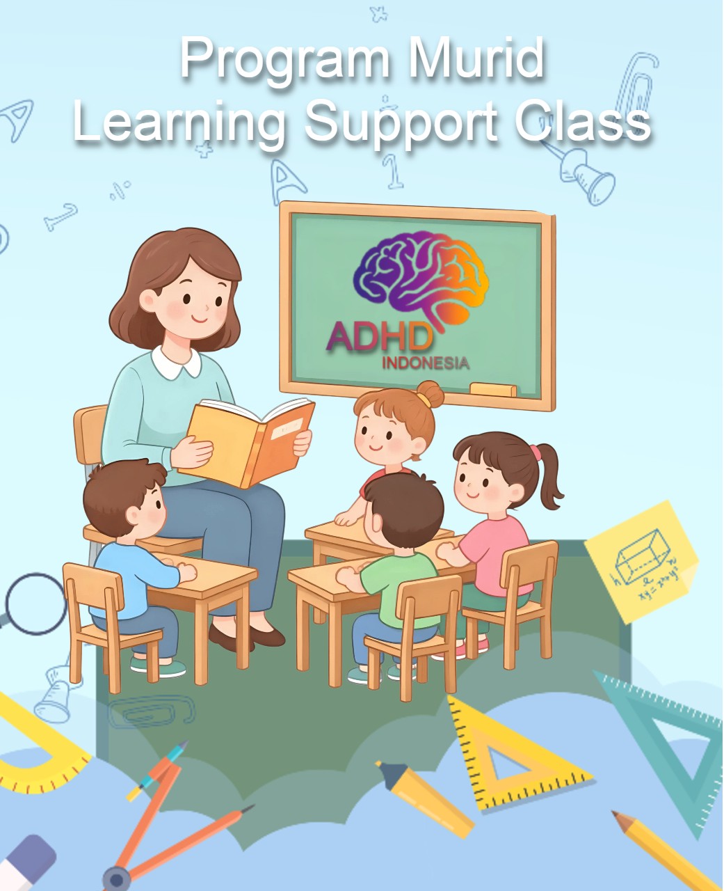 Program ADHD Indonesia Kota Probolinggo Kelas Pendampingan Belajar (Learning Support Class)
