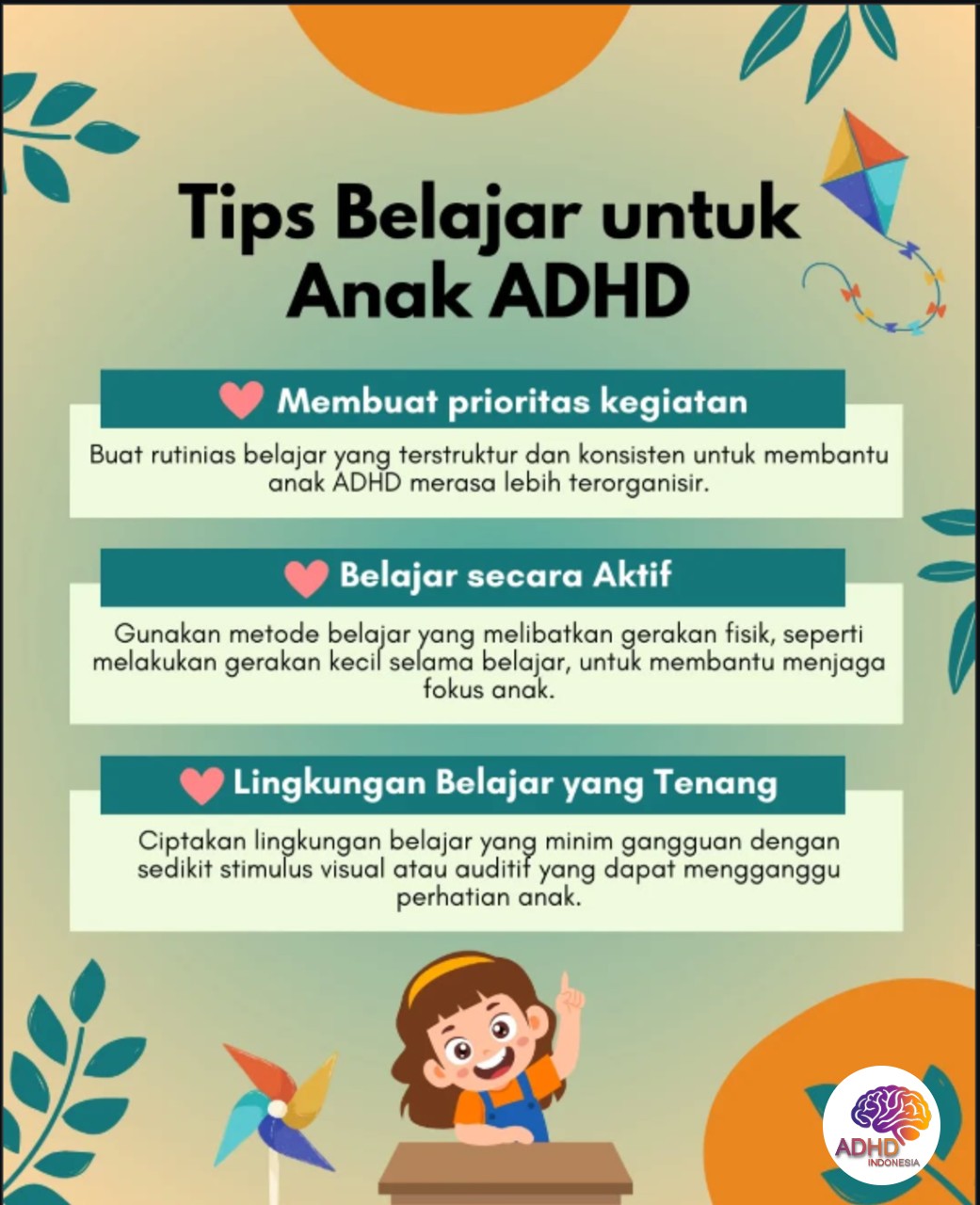 Strategi Belajar yang Cocok untuk Anak ADHD di Kota Probolinggo